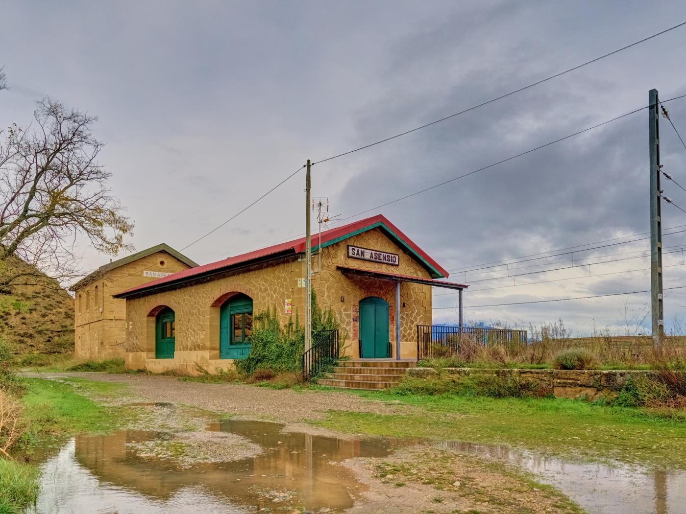 La estacion de San Asensio By Clabao en San Asensio
